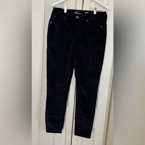 Black Seven 7 faux Velvet Pants